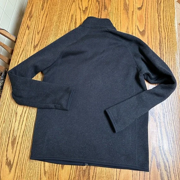 Patagonia Better Sweater Full Zip Black Fleece Jacket, Size Medium. - Picture 6 of 8